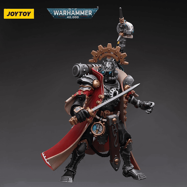 JOYTOY 1/18 Warhammer 40,000 Figura de acción Adeptus Mechan