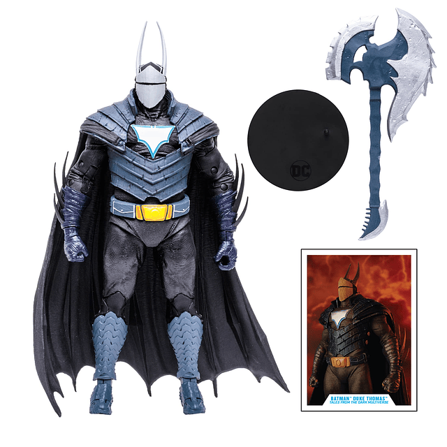 DC Multiverse Duke Thomas Dark Nights Figura de acción de me