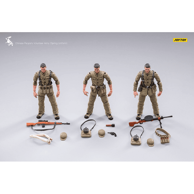 figuras de acción 1/18, figura de soldado de primavera del e