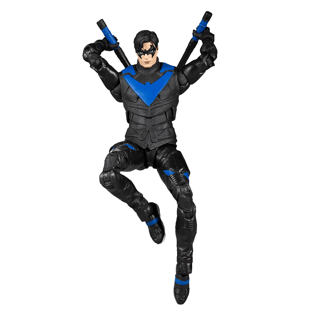 Figura de acción DC Multiverse Nightwing Gotham Knights de 7