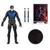 Figura de acción DC Multiverse Nightwing Gotham Knights de 7