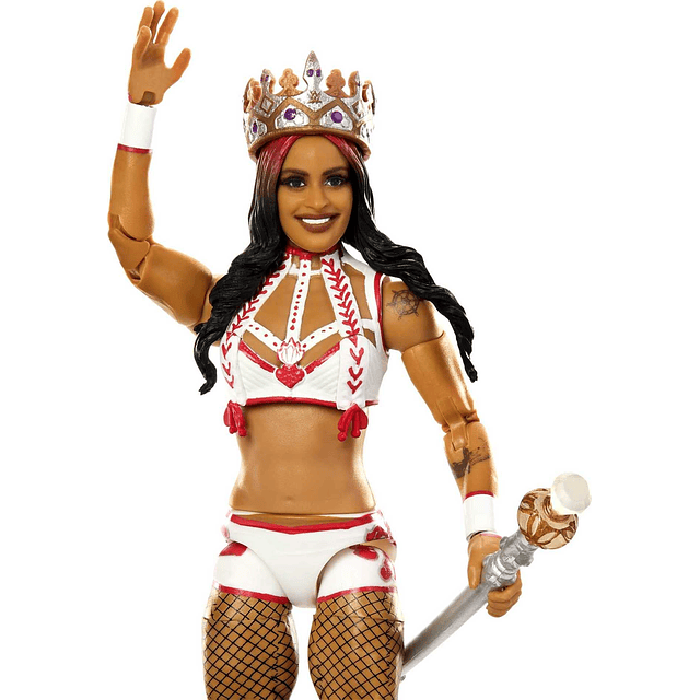 WWE Queen Zelina Elite Collection Figura de acción, articula