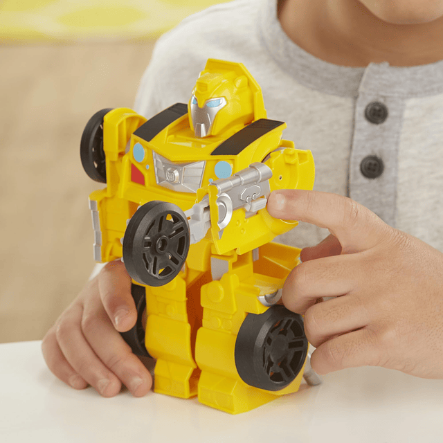 Rescue Bots Academy Bumblebee Robot de juguete convertible,