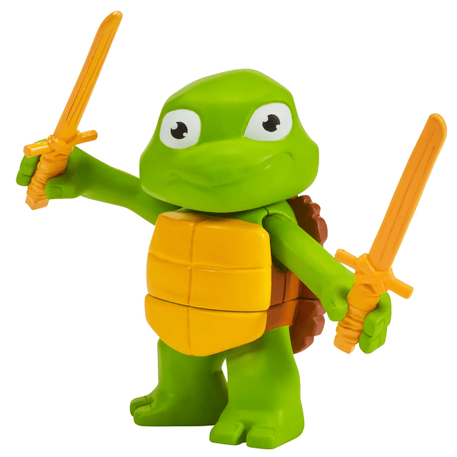 83290 Turtle Tots Figura de acción, paquete de 2 con Leonard