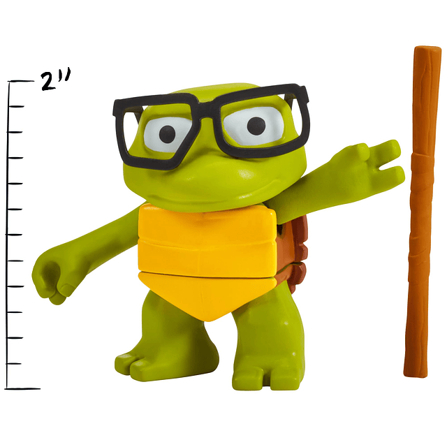 83290 Turtle Tots Figura de acción, paquete de 2 con Leonard