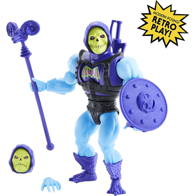 Figura de acción Skeletor de lujo de Masters of the Universe