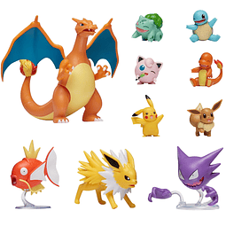 Paquete de 10 figuras oficiales de Pokémon Ultimate Battle: