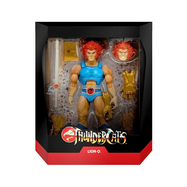 Thundercats: LionO Versión 2 Figura de acción Ultimates, mul