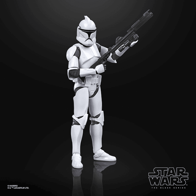 The Black Series Phase I Clone Trooper Toy Figura de acción