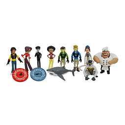 Juego de regalo de figuras de acción de Toys, paquete de 10