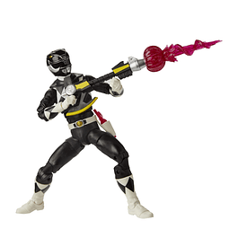 Lightning Collection Mighty Morphin Black Ranger Figura de a