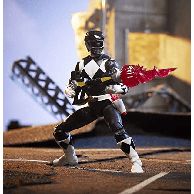 Lightning Collection Mighty Morphin Black Ranger Figura de a