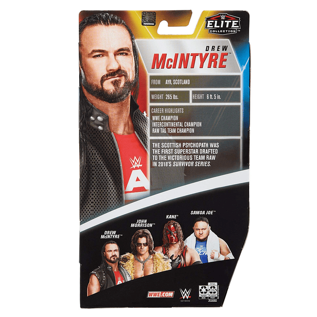 Elite Drew McIntyre Survivor Series Collection Figura de acc