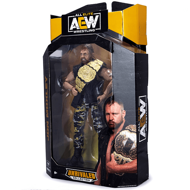 All Elite Wrestling Unrivaled Collection Jon Moxley Figura d