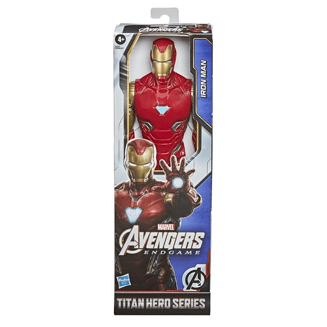 Figura de acción coleccionable de Iron Man de 12 pulgadas de