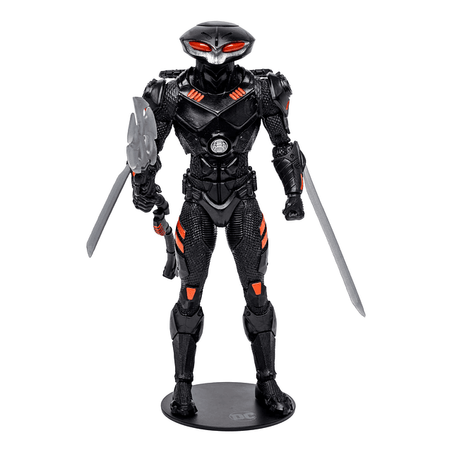 DC Direct Page Punchers Black Manta Figura de acción de 7 pu