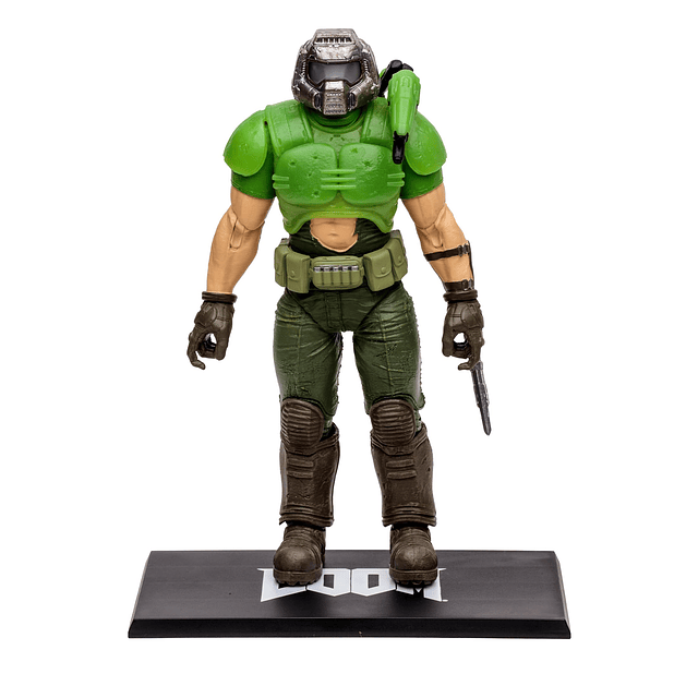 Doom Slayer Classic Glow in The Dark Edition, figura de acci