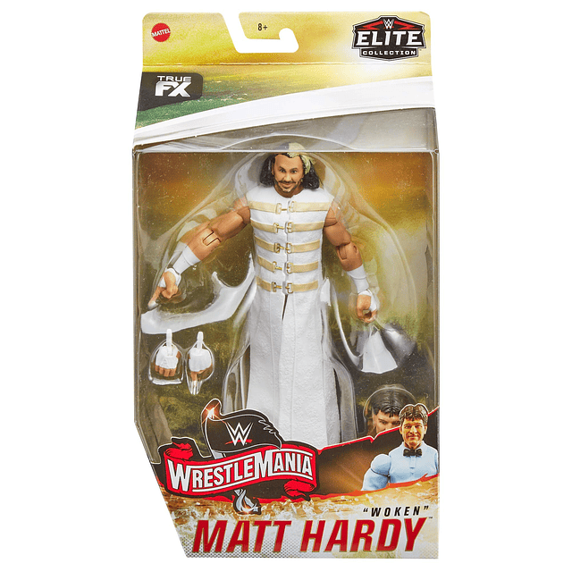 WWE Elite Collection Matt Hardy WrestleMania 34 Figura de ac