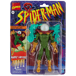 Figura de acción de SpiderMan Marvel's Mysterio Retro Collec