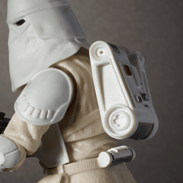 Figura de acción del soldado de nieve Star Wars The Black Se