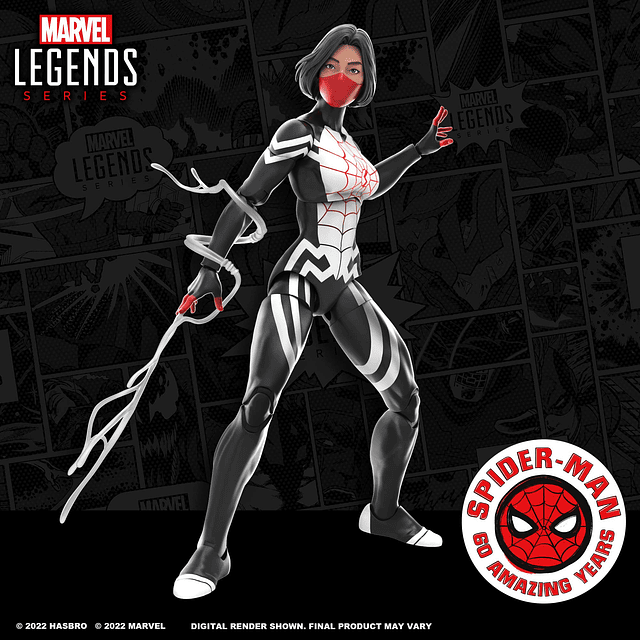 Legends Series SpiderMan 60th Anniversary 's Silk y Doctor O