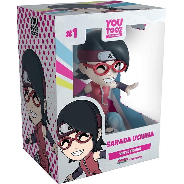 Sarada Figura de vinilo de 4,2 pulgadas, Sarada coleccionabl