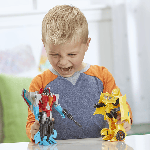 Toys Heroes and Villains Bumblebee y Starscream, paquete de