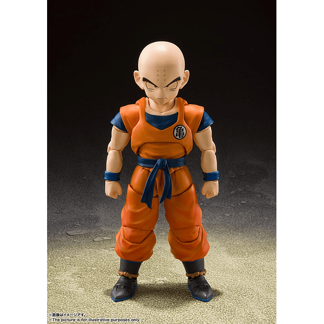 NACIONES TAMASHII Dragon Ball Z Figura de acción de Krillin,