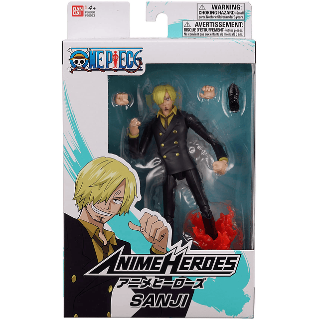 Anime Heroes Figuras de una pieza Figura de acción de Sanji