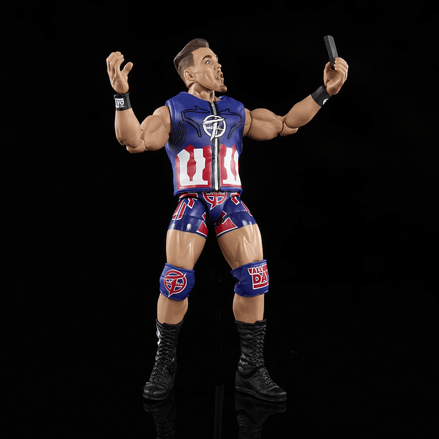 WWE Austin Theory Elite Collection Figuras de acción, articu