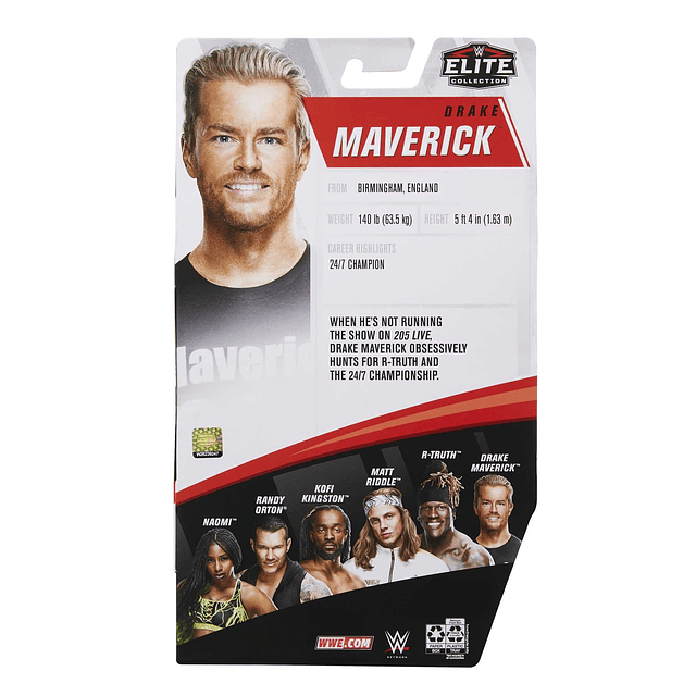 Figura de acción de lujo Drake Maverick Elite Series #78 con