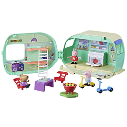 Caravan Playset con 3 figuras y 6 accesorios, juguetes prees