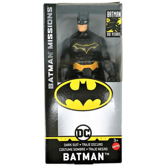 Figuras de acción de Batman Missions DC de 6 pulgadas | El p