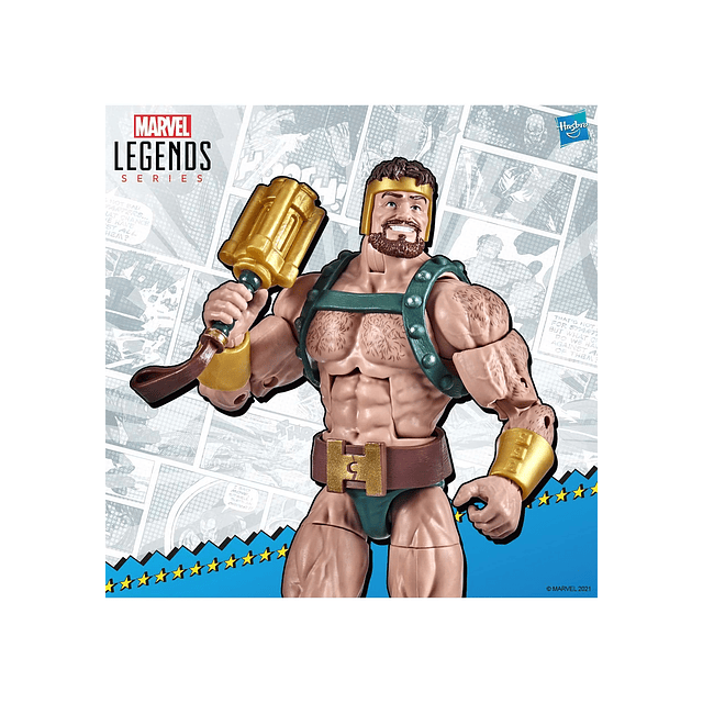 Figura de acción clásica de Marvel Legends Hércules de 6 pul