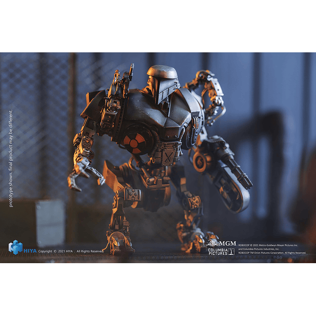 Hiya Toys Robocop 2: RoboCain Figura escala 1:18, multicolor