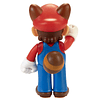 Figura de acción de juguete coleccionable Racoon Mario de 2,