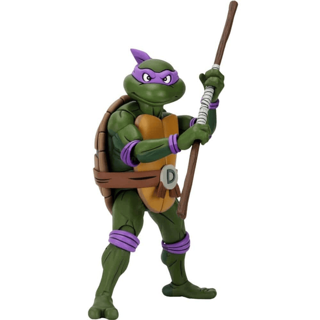 Tortugas Ninja dibujos animados: figura de acción de tamaño