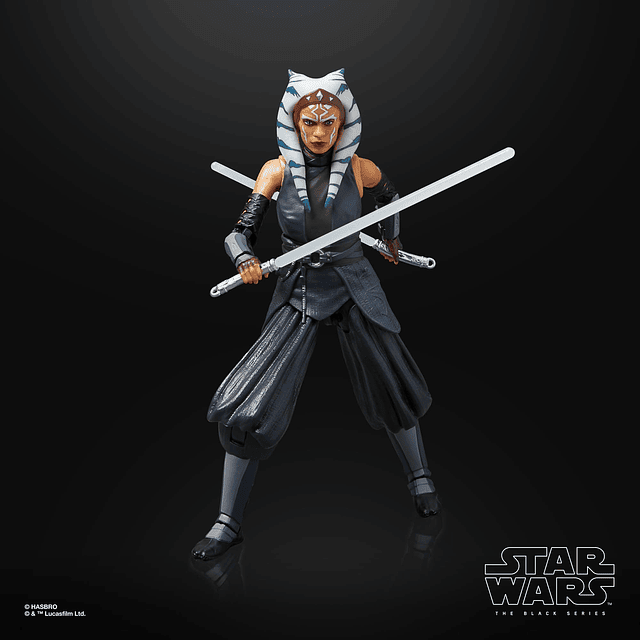 The Black Series Ahsoka Tano, figuras de acción de Ahsoka de