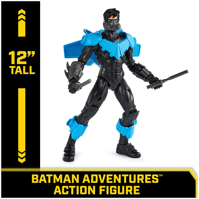 , Batman Adventures, figura de acción de Nightwing, 15 acces