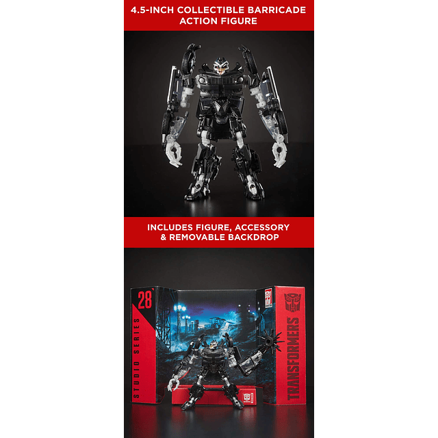 Studio Series 28 Deluxe Class Movie 1 Figura de acción de ba