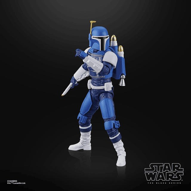 The Black Series Mandalorian Scout edición navideña, figuras