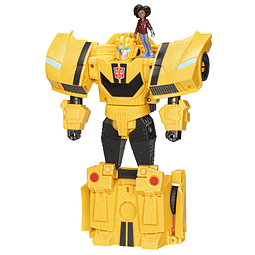 Toys EarthSpark Spin Changer Bumblebee Figura de acción de 8