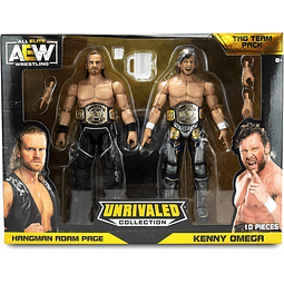 All Elite Wrestling Unrivaled Collection Tag Team Pack Figur