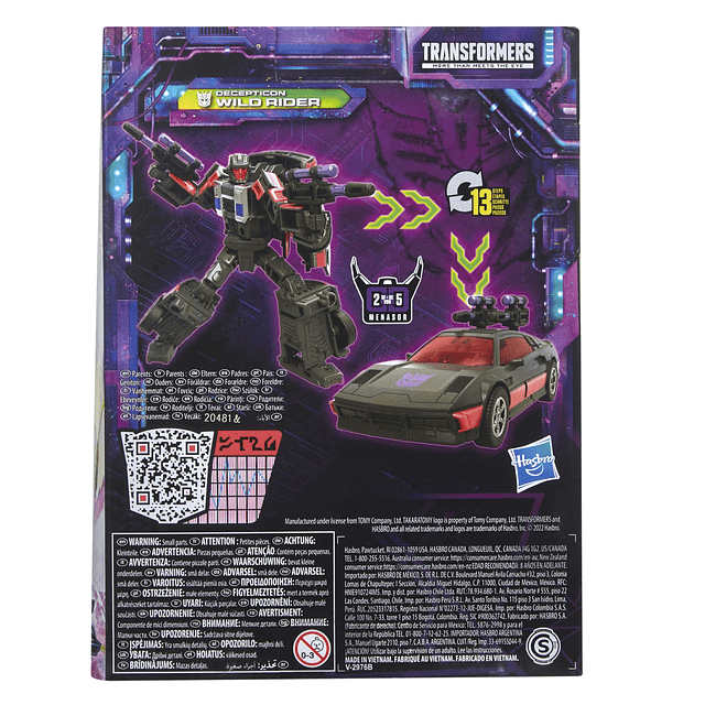 Toys Generations Legacy Deluxe Decepticon Wild Rider Figura