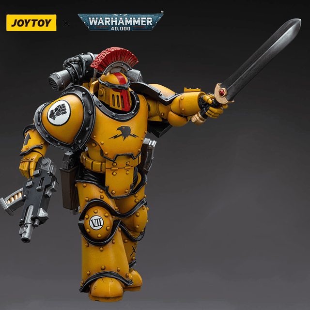 Warhammer 40,000 1/18 Figura de acción Imperial Fists Legion