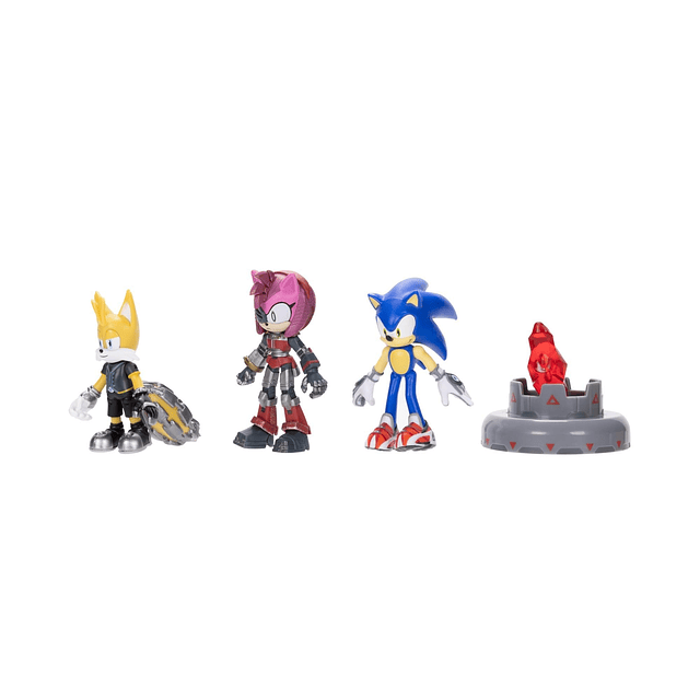 ¡Multipack de figuras de de 2,5" con Sonic, Tails Nine y The