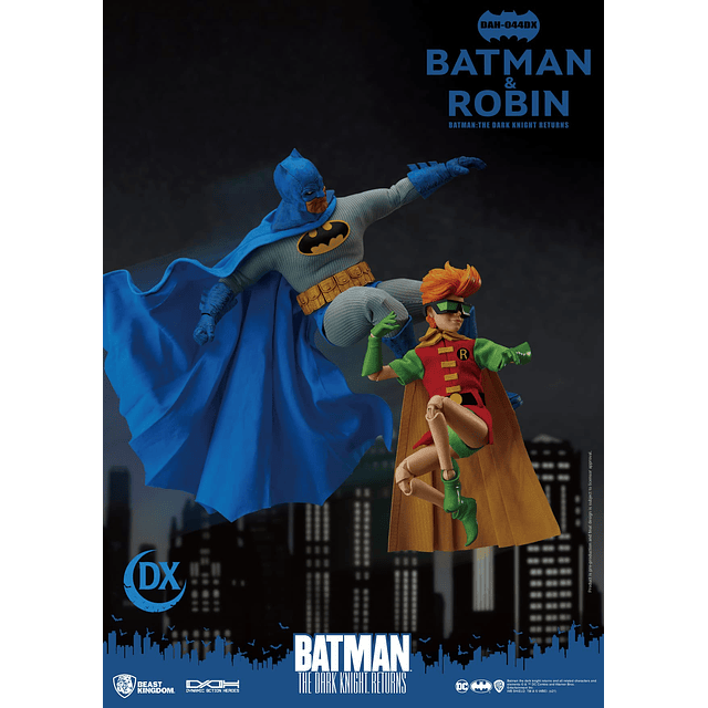 The Dark Knight Returns: Batman & Robin DAH044 DX Figura de