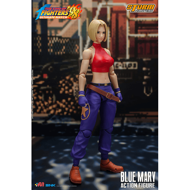 The King of Fighters '98 Blue Mary, figura de acción 1/12