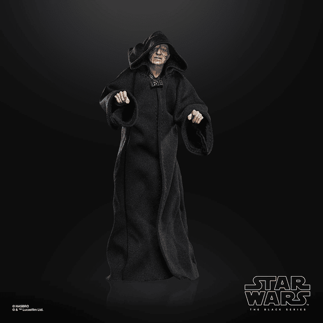 The Black Series Archive Emperor Palpatine Toy Figura colecc