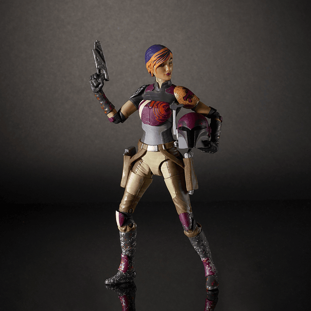 Figura de acción de Sabine Wren de Star Wars The Black Serie